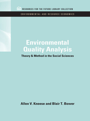cover image of Environmental Quality Analysis